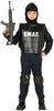 GP88494 – Polizei Elite Spezialkräfte Outfit – Größe: 98/104 – Farbe: Schwarz