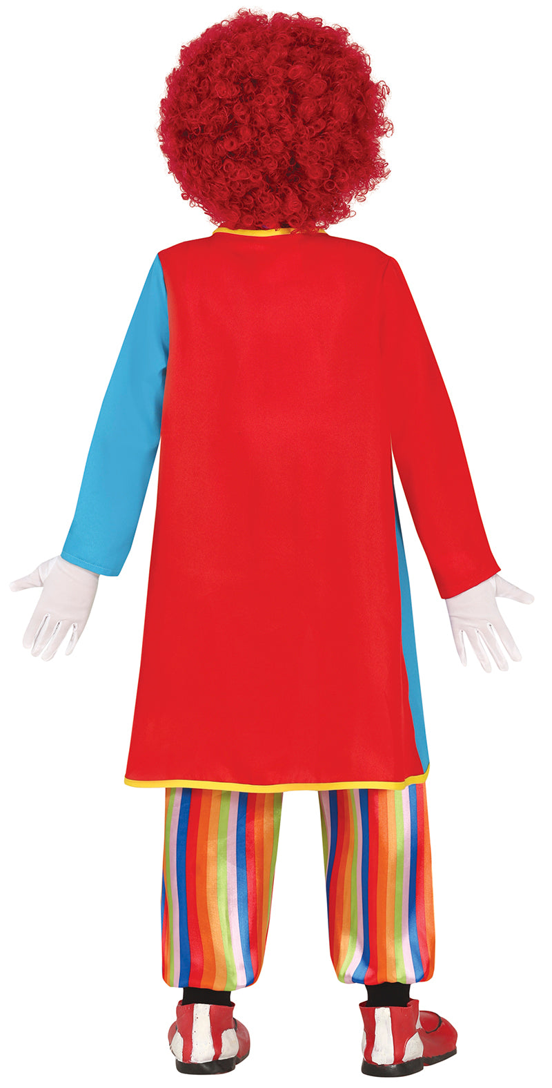 GP81046 – Clown Karneval Kostüm Farbe Spaß – Größe: 140/146 – Farbe: Mehrfarbig