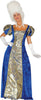 GP84329 – Marquisen Traum Kleid Barock Rokoko – Größe: 36 - 38 (S) – Farbe: Blau