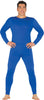 GP84373 – Sportler Karneval Ganzkörper Anzug – Größe: 46 - 48 (S) – Farbe: Blau