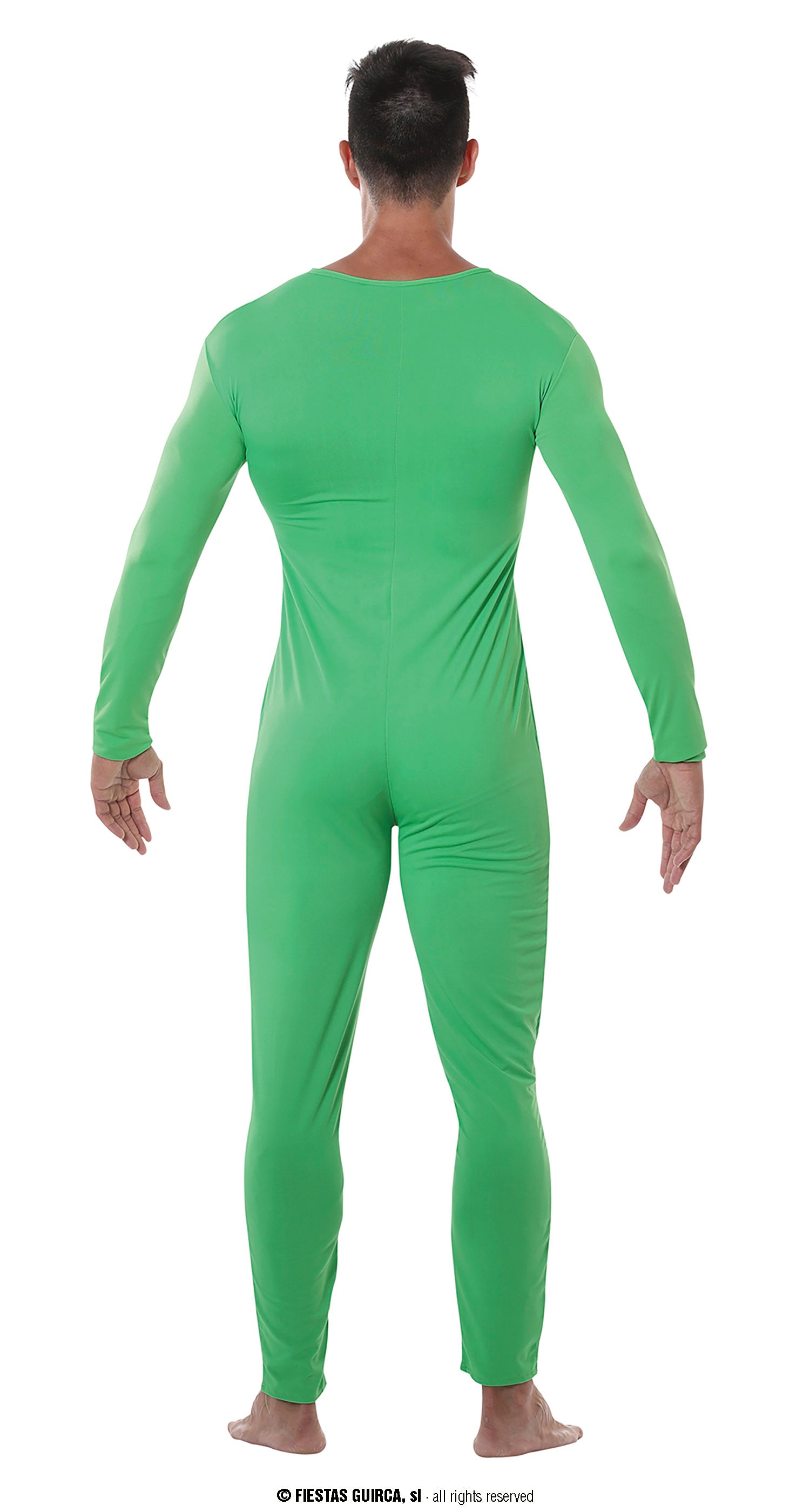 GP84375 – Sportlicher Ganzkörperanzug Karneval – Größe: 46 - 48 (S) – Farbe: Grün