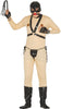 GP84413 – Sado Bondage Kostüm Accessoire Set – Größe: 48 - 50 (M) – Farbe: Natural