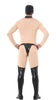 GP84413 – Sado Bondage Kostüm Accessoire Set – Größe: 48 - 50 (M) – Farbe: Natural