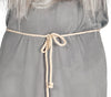 GP84466 – Zauberer Hexer Kostüm Halloween Mittelalter – Größe: 48 - 50 (M) – Farbe: Grau