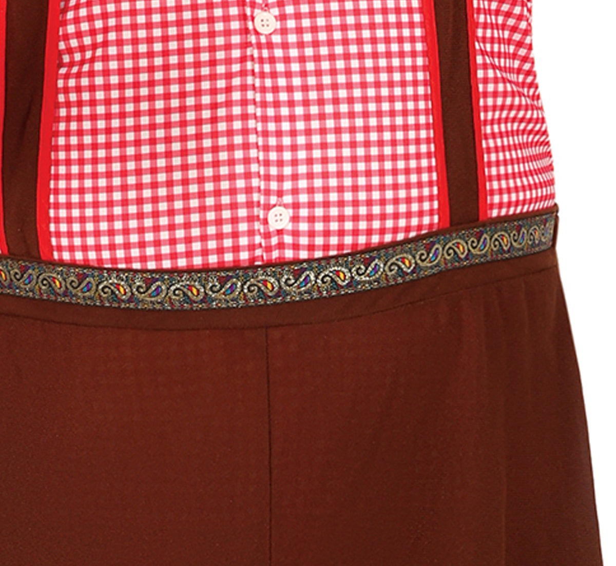 GP84610 – Oktoberfest Trachtenmode Bayerische Lebensfreude – Größe: 54 - 56 (XL) – Farbe: Rot