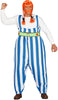 GP84624 – Gallischer Krieger Kostüm Antik – Größe: 48 - 50 (M), 54 - 56 (XL) – Farbe: Blau