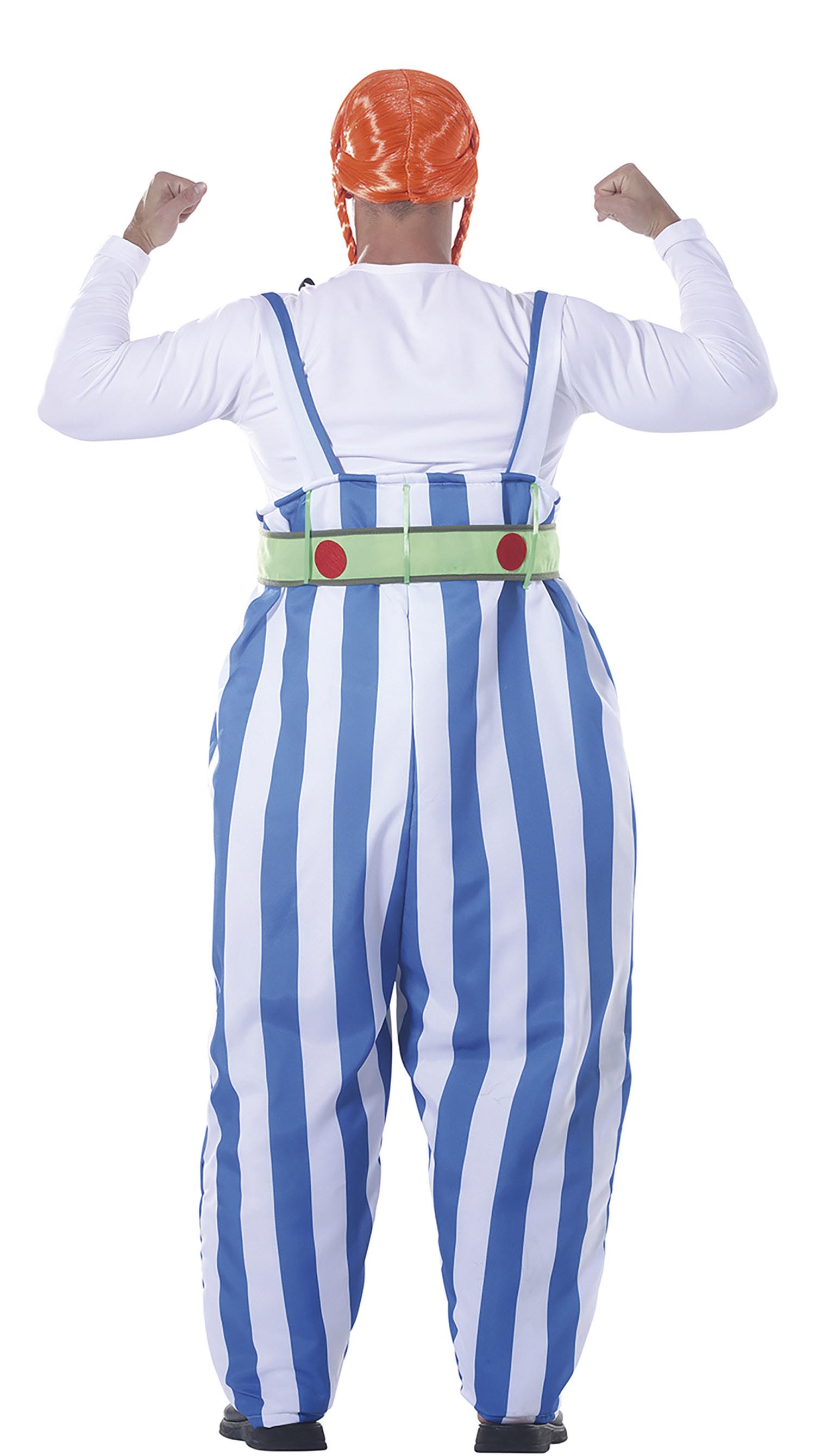 GP84624 – Gallischer Krieger Kostüm Antik – Größe: 48 - 50 (M), 54 - 56 (XL) – Farbe: Blau