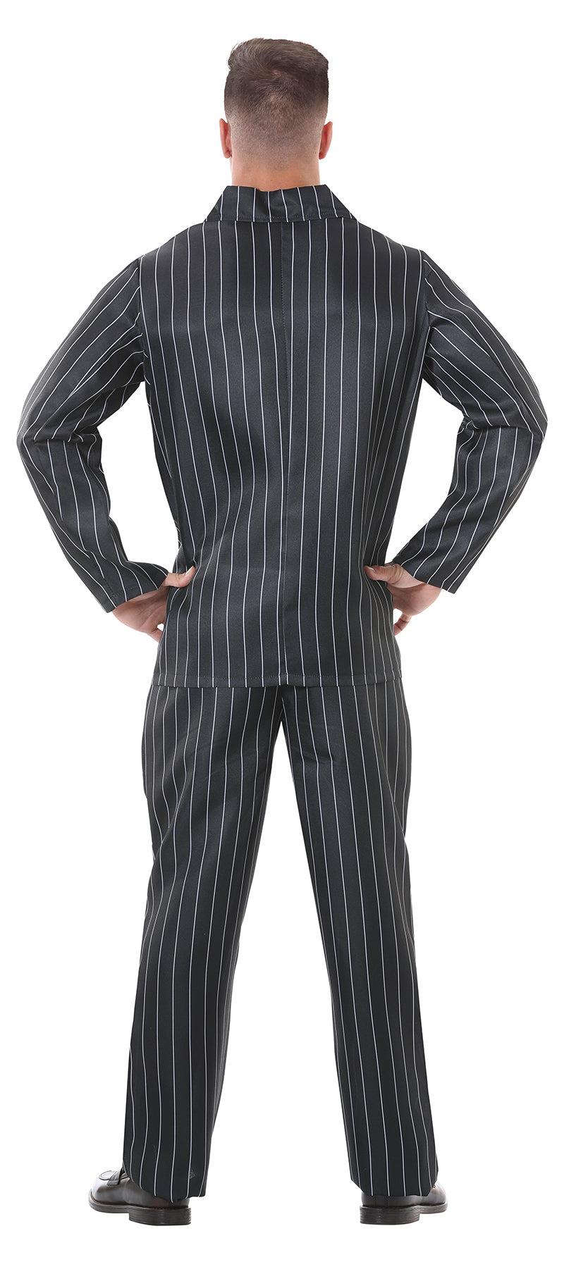 GP80231 – Gangster Kostüm 20er Jahre Retro Mafia – Größe: 54 - 56 (XL) – Farbe: Schwarz