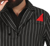 GP80231 – Gangster Kostüm 20er Jahre Retro Mafia – Größe: 54 - 56 (XL) – Farbe: Schwarz