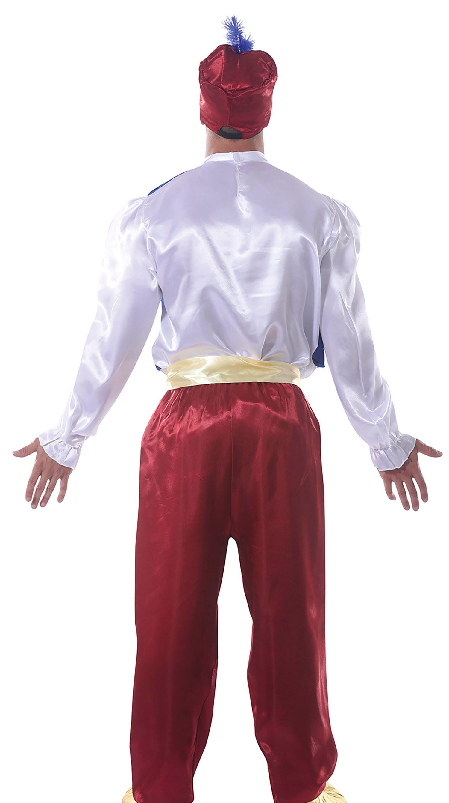 GP80501 – Wüstenprinz Märchenhaftes Scheichkostüm – Größe: 54 - 56 (XL) – Farbe: Grau
