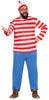 GP84706 – Matrose Abenteuer Kostüm Karneval Mär – Größe: 54 - 56 (XL) – Farbe: Rot