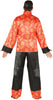 GP80666 – Asiatisches Karnevalsoutfit Drachenmuster – Größe: 46 - 48 (S) – Farbe: Rot