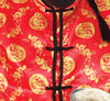 GP80666 – Asiatisches Karnevalsoutfit Drachenmuster – Größe: 54 - 56 (XL) – Farbe: Rot