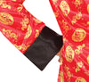 GP80666 – Asiatisches Karnevalsoutfit Drachenmuster – Größe: 54 - 56 (XL) – Farbe: Rot