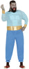 GP80728 – Wüstenprinz Märchenhafte Kostüm Party – Größe: 54 - 56 (XL) – Farbe: Blau