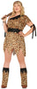 GP84835 – Troglodyten Kostüm Fasching – Größe: 44 - 46 (XL) – Farbe: Braun