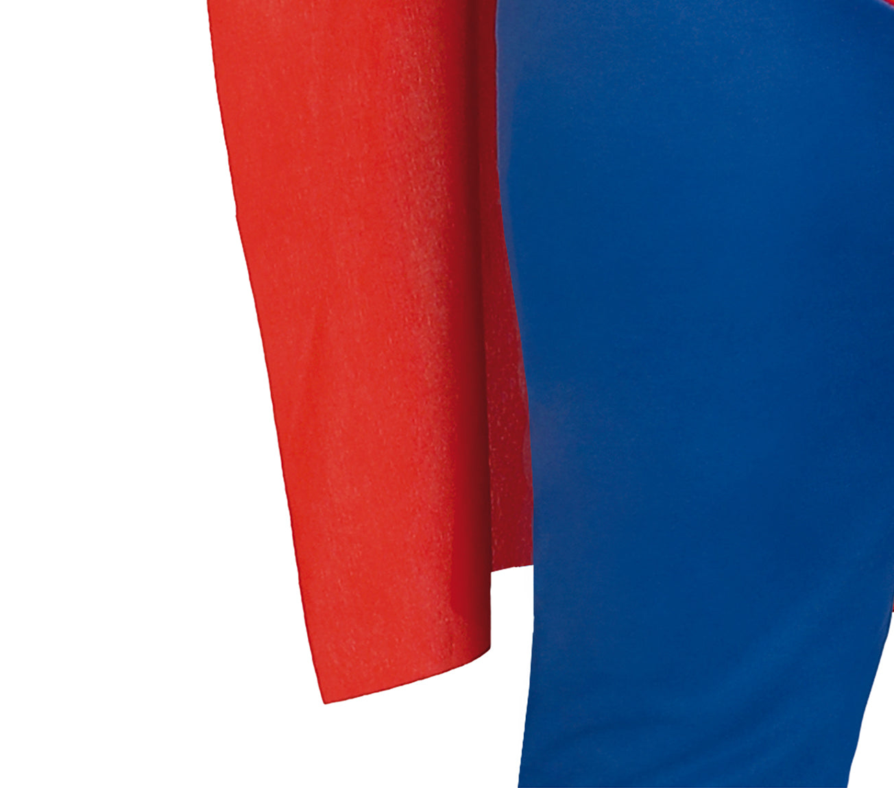 GP80764 – Superheld Mutiger Abenteurer Strahlendes – Größe: 46 - 48 (S) – Farbe: Blau