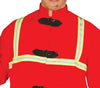 GP84323 – Feuerwehrheld Karneval Kostüm – Größe: 56 - 58 (XXL) – Farbe: Rot