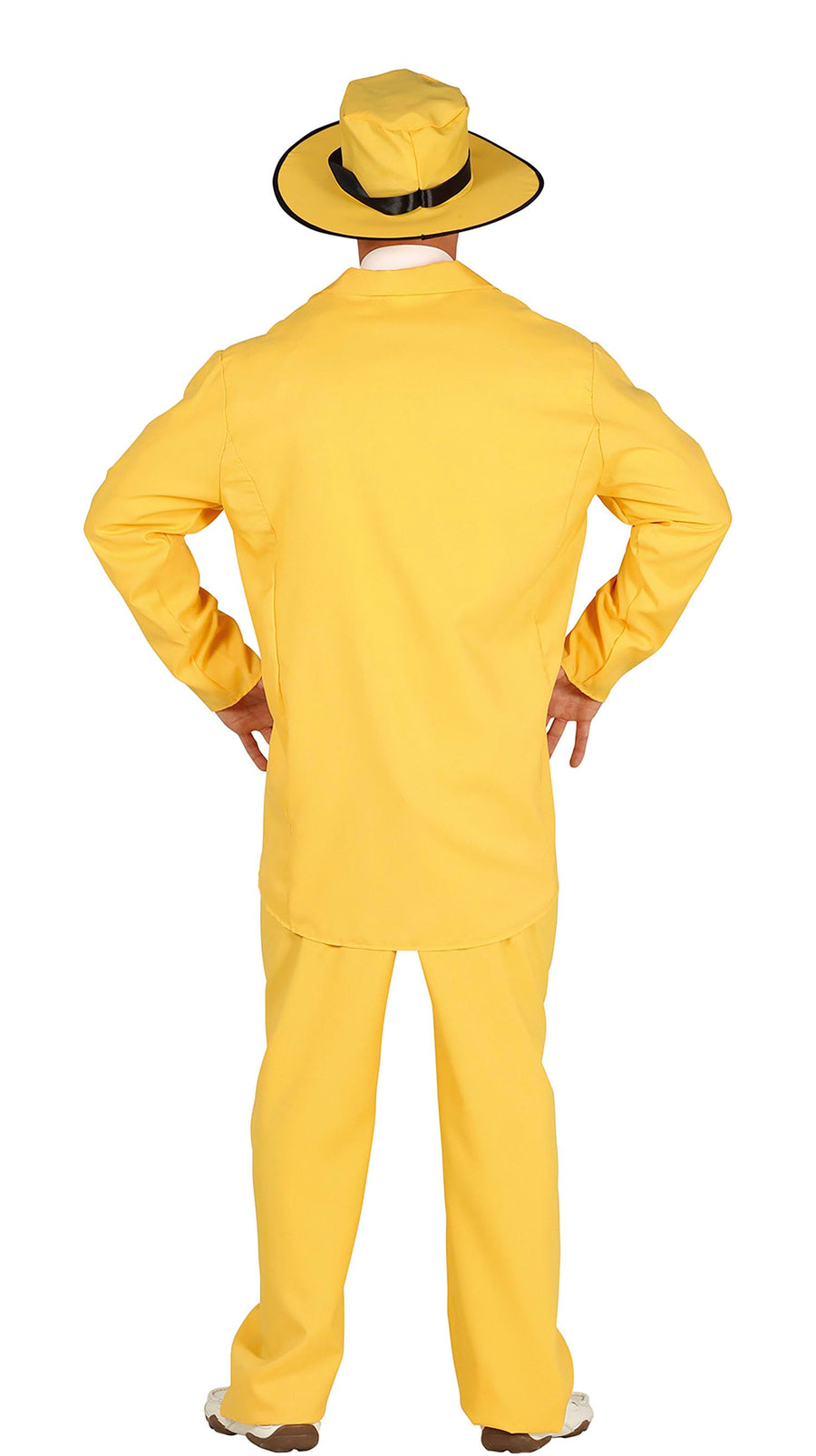 GP84922 – 20s Gangster Retro Outfit Karneval – Größe: 52 - 54 (L) – Farbe: Gelb, Ansicht 2