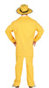 GP84922 – 20s Gangster Retro Outfit Karneval – Größe: 52 - 54 (L) – Farbe: Gelb