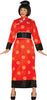 GP84387 – Asien Kimonotraum Kostüm Fasching – Größe: 36 - 38 (S) – Farbe: Schwarz