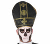 GP79089 – Halloween Kardinal Kostüm Mit – Größe: 54 - 56 (XL) – Farbe: Schwarz