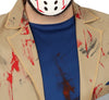 GP79105 – Halloween Horror Mörder Kostüm Schlitzer – Größe: 54 - 56 (XL) – Farbe: Beige