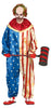 GP79486 – Clown Halloween Kostüm Patriotischer – Größe: 54 - 56 (XL) – Farbe: Rot