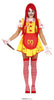 GP79508 – Clown Schreckgespenst Halloween Horrorkostüm – Größe: 44 - 46 (XL) – Farbe: Gelb