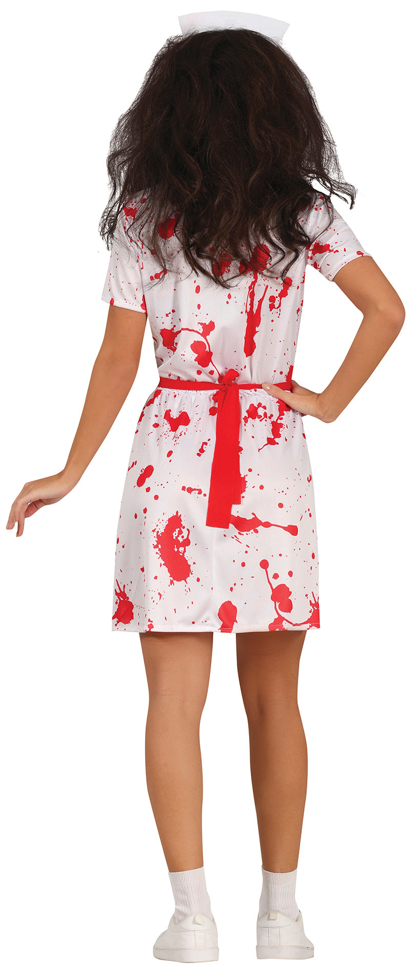 GP79804 – Zombie Krankenschwester Kostüm – Größe: 44 - 46 (XL) – Farbe: Weiß