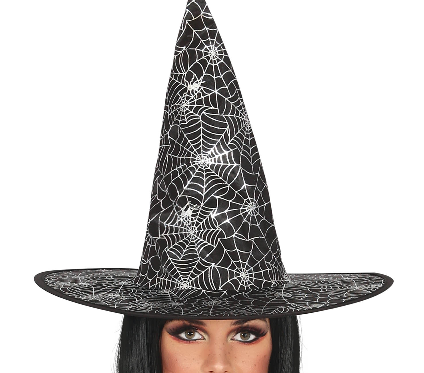 GP79844 – Hexe Halloween Kostüm Grau Zauberhafte – Größe: 44 - 46 (XL) – Farbe: Schwarz