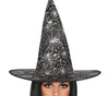 GP79844 – Hexe Halloween Kostüm Grau Zauberhafte – Größe: 44 - 46 (XL) – Farbe: Schwarz