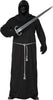 GP80479 – Mittelalter Geist Kapuze Halloween Kostüm – Größe: 54 - 56 (XL) – Farbe: Schwarz