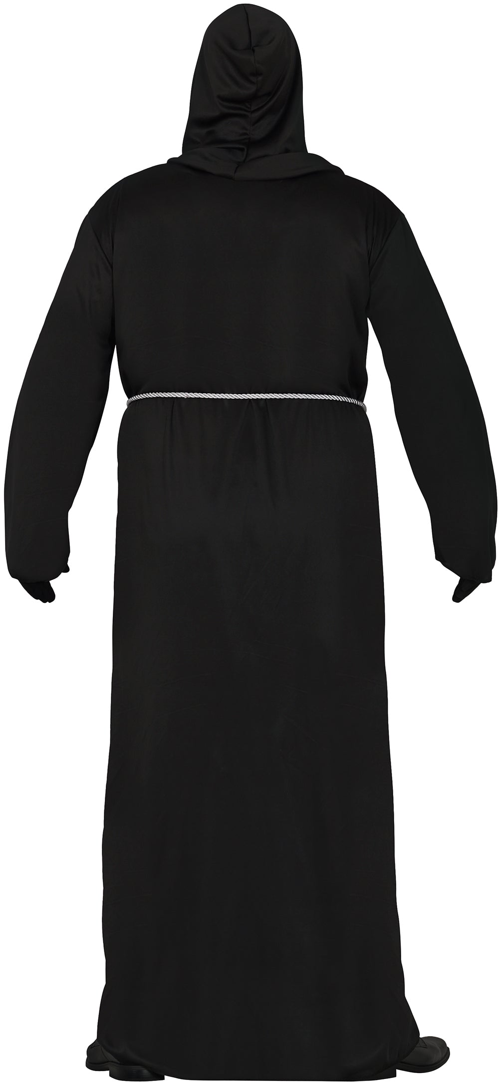 GP80479 – Mittelalter Geist Kapuze Halloween Kostüm – Größe: 54 - 56 (XL) – Farbe: Schwarz