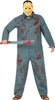 GP88336 – Halloween Psycho Maske Blutige Horror – Größe: 54 - 56 (XL) – Farbe: Grau