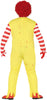 GP88352 – Clown Zombie Gruselige Halloween – Größe: 54 - 56 (XL) – Farbe: Gelb