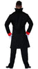 GP88359 – Vampir Graf Halloween Kostüm Mantel – Größe: 54 - 56 (XL) – Farbe: Schwarz