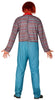 GP88366 – Halloween Schreckenspuppe Kostüm Blutig – Größe: 54 - 56 (XL) – Farbe: Blau