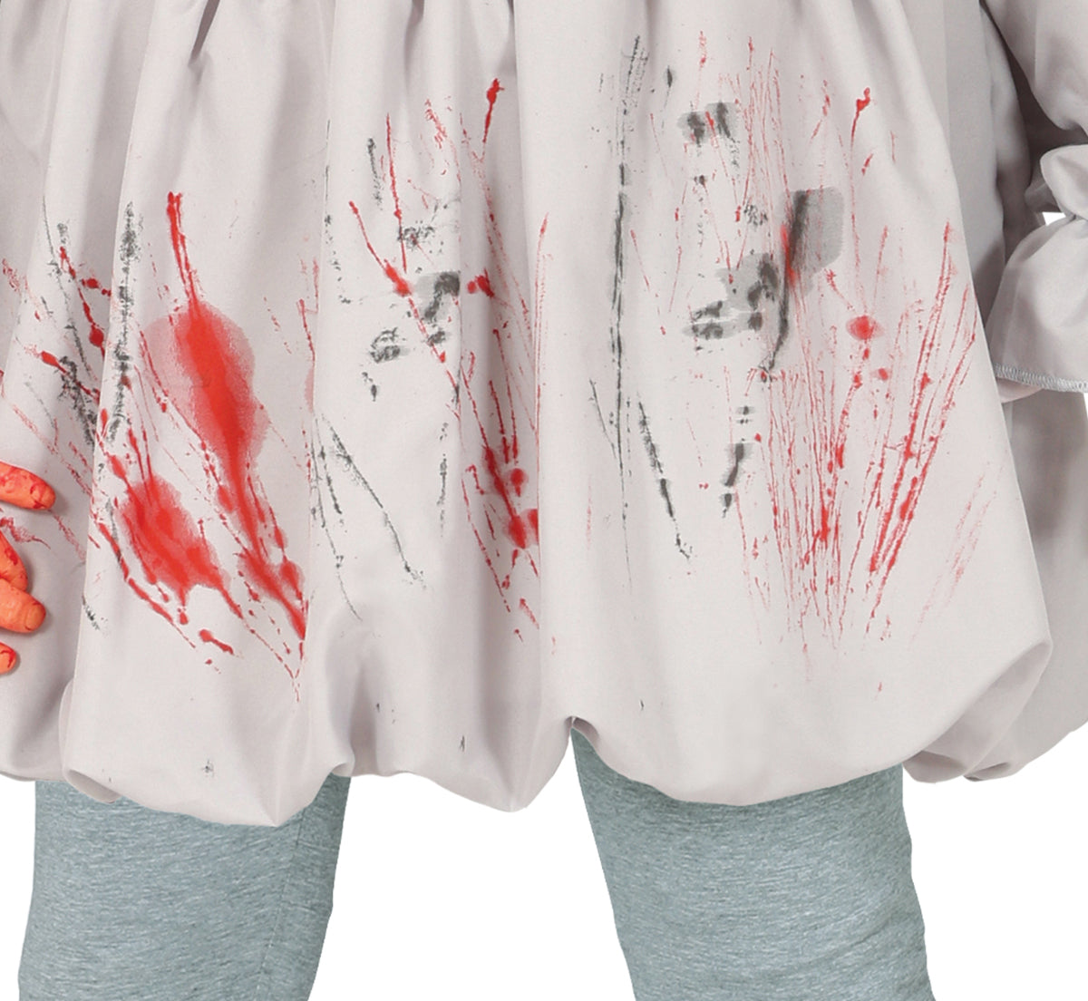 GP88370 – Clown Grusel Halloween Kostüm Set – Größe: 54 - 56 (XL) – Farbe: Grau