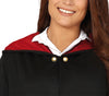 GP88726 – Magische Studenten Robe Halloween – Größe: 44 - 46 (XL) – Farbe: Schwarz