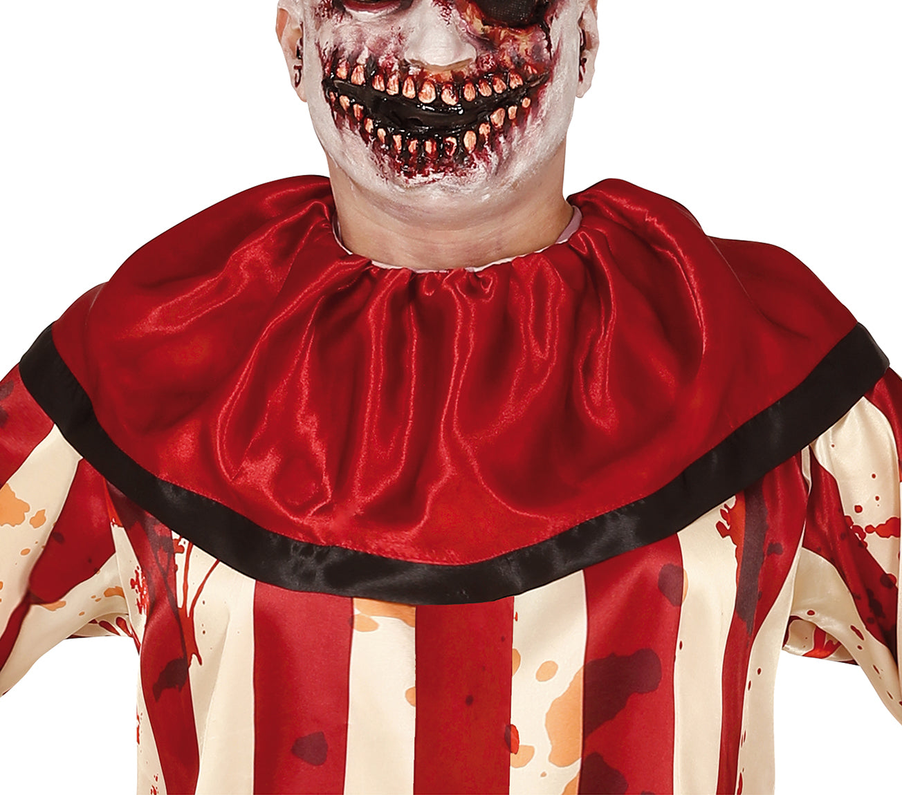 GP88729 – Clown Gruselgestalt Halloween Horrorblut – Größe: 54 - 56 (XL) – Farbe: Beige