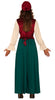 GP88782 – Hexe Zigeunerin Orakel Halloween Mystik – Größe: 44 - 46 (XL) – Farbe: Grün