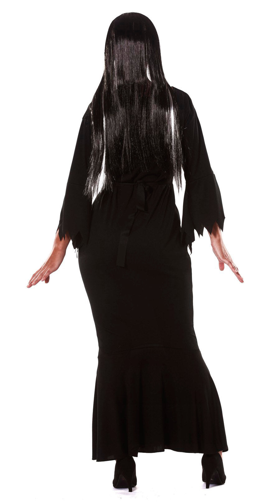GP80202 – Hexe Gothic Mom Unheimliche Halloween – Größe: 36 - 38 (S) – Farbe: Schwarz