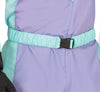 GP84174 – Sportlicher 80er Karneval Retro Skianzug – Größe: 46 - 48 (S), 48 - 50 (M), 52 - 54 (L), 54 - 56 (XL) – Farbe: Blau