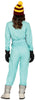 GP84178 – Retro 80's Karnevalskostüm Skianzug – Größe: 36 - 38 (S), 38 - 40 (M), 42 - 44 (L), 44 - 46 (XL) – Farbe: Blau