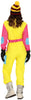 GP84186 – Achtziger Jahre Ski Kostüm Gelb – Größe: 36 - 38 (S), 38 - 40 (M), 42 - 44 (L), 44 - 46 (XL) – Farbe: Gelb