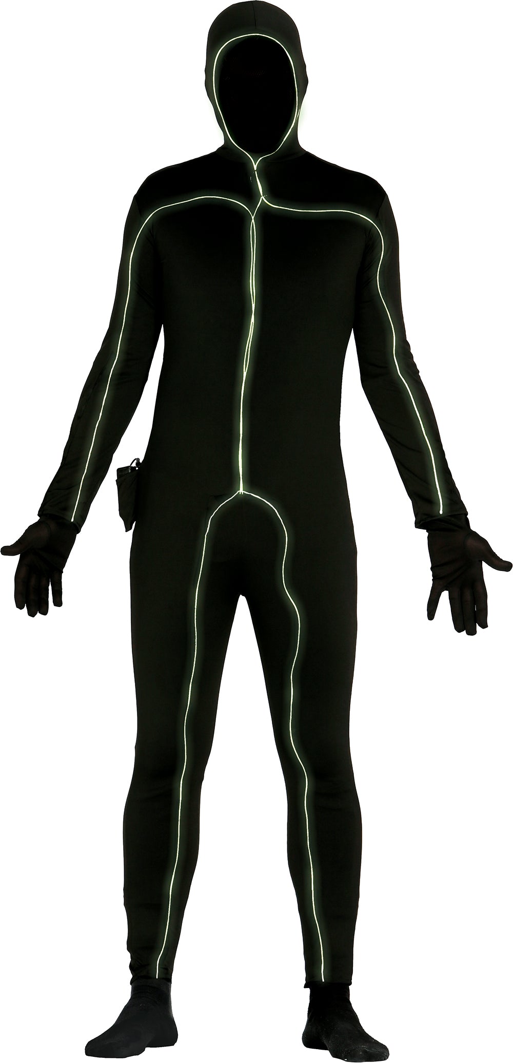 GP84268 – Horror Dunkler Schattenspringer – Größe: 52 - 54 (L) – Farbe: Schwarz