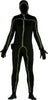 GP84268 – Horror Dunkler Schattenspringer – Größe: 52 - 54 (L) – Farbe: Schwarz