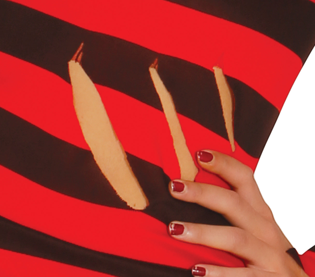 GP84269 – Halloween Schrecken Braut Kostüm – Größe: 38 - 40 (M) – Farbe: Rot