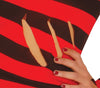 GP84269 – Halloween Schrecken Braut Kostüm – Größe: 38 - 40 (M) – Farbe: Rot
